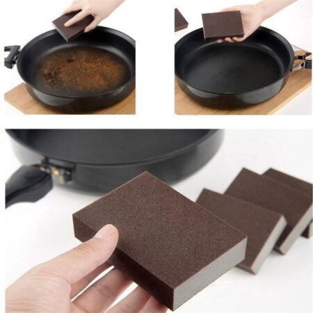 1/5pcs 100*70*25mm  Nano Emery Magic Melamine Sponge High Density For Cleaning Homeware Kitchen Sponge Removing Rust Rub 5Z